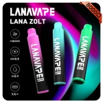 一次性電子煙 Lana Zolt 8000口｜850mAh可充電｜1.2Ω Mesh霧化-首圖